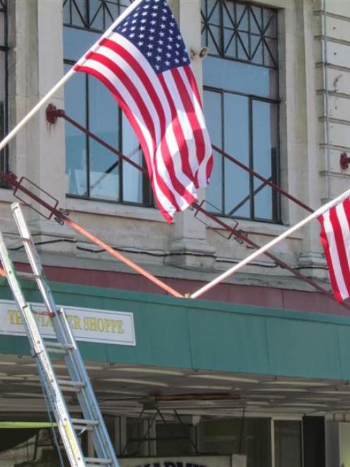 Mike Appleby, from Queenstown, turns Oamaru into an American town.