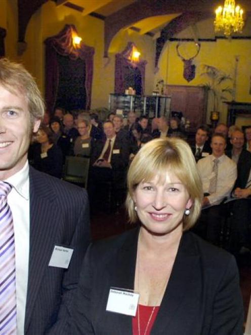Mike Horne and Deborah Mackay. Photo by Jane Dawber.
