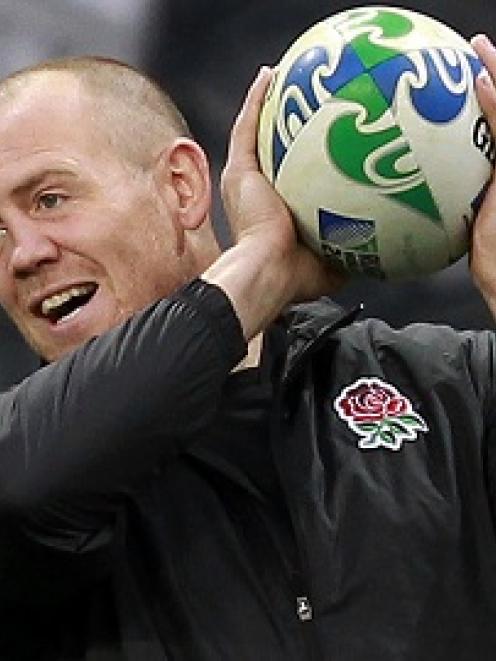 Mike Tindall is back in the England team to take on Georgia in their Rugby World Cup Pool B match...