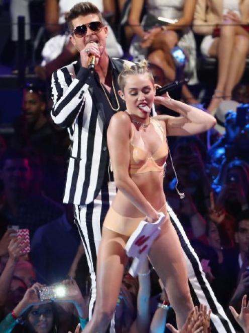 Miley Cyrus gained notoriety for her performance at the 2013 MTV Video Music Awards.