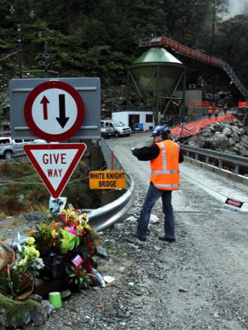 Mines Rescue enter the Pike River Mine for the first time since the mine explosions. Photo by...
