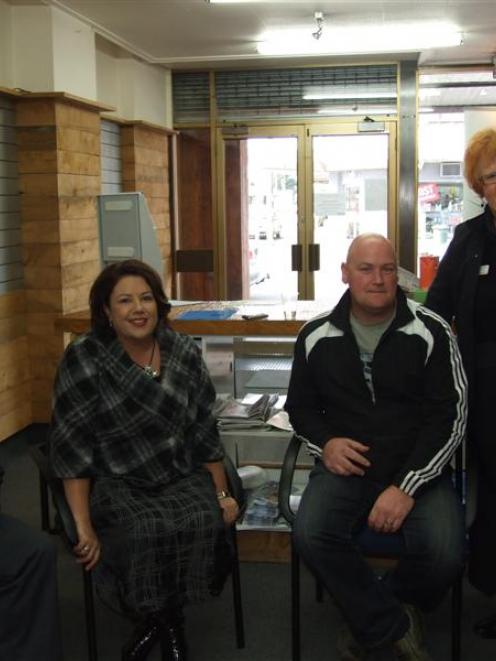 Minister for Social Development, Employment and Youth Paula Bennett met youth workers in...