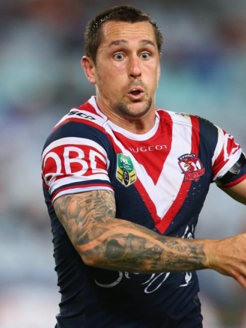 Mitchell Pearce in action for the Sydney Roosters. Photo: Getty Images