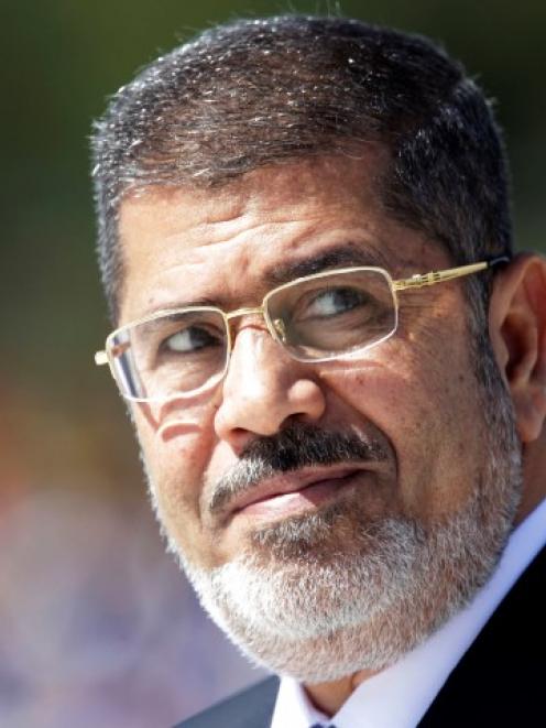 Mohamed Mursi. Photo by Reuters