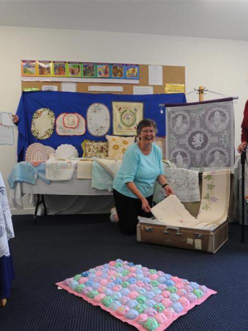 Mornington Presbyterian Church members display some of their favourite items which will feature...