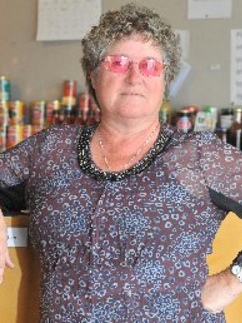 Mosgiel Community Foodbank co-ordinator Michelle Kerr is disappointed after people broke in for a...