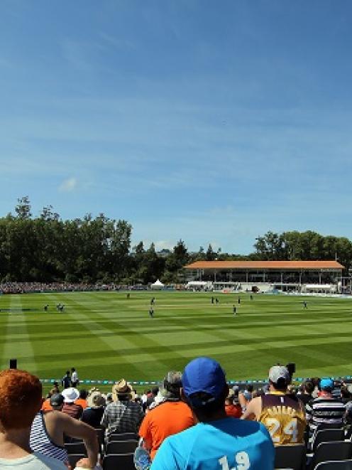 Most of New Zealand's matches this year have been played under sunny skies, but the forecast is...