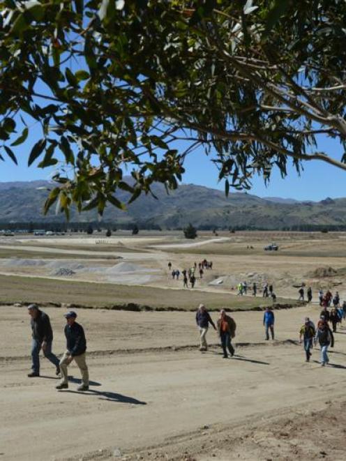 Motorsport fans from all over the country took the chance yesterday  to tour the $20 million...