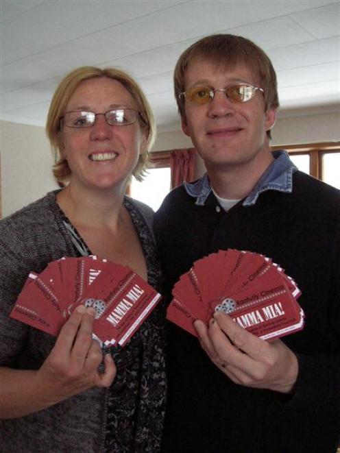 Naseby residents Tracy and Matthew de Woeps have tickets to give out to the official opening of...
