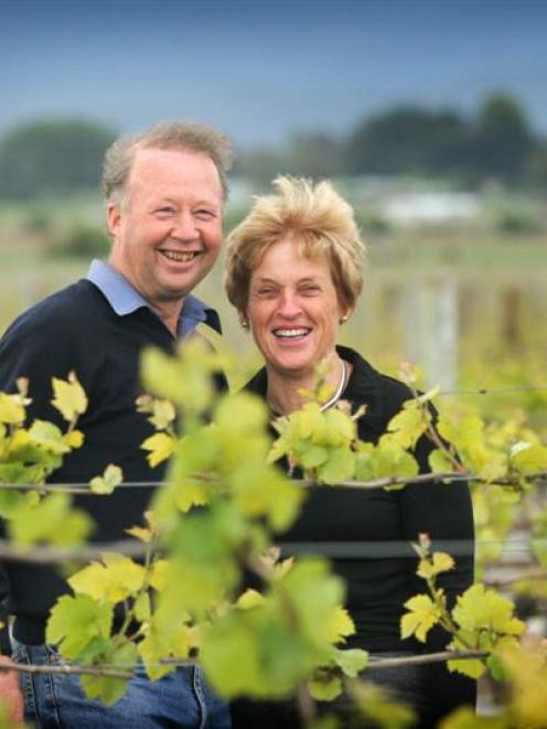 Neal and Judy Ibbotson, of Saint Clair Family Estate.