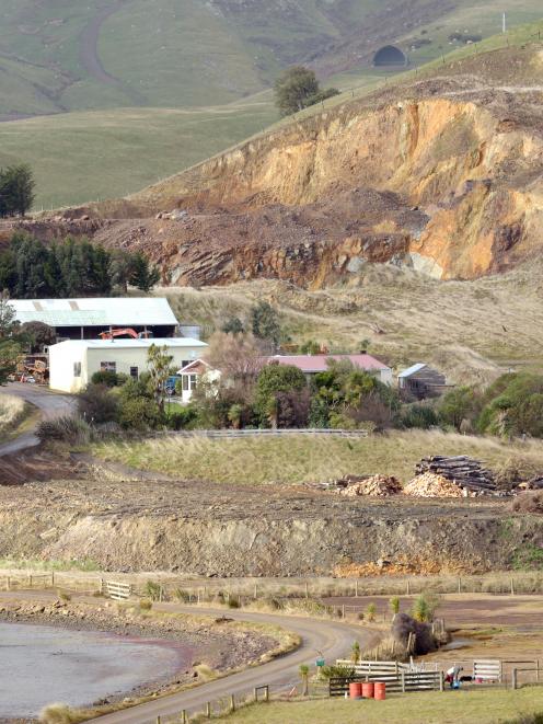 Neighbours are fighting plans to expand a quarry overlooking Papanui Inlet, after it was found to...