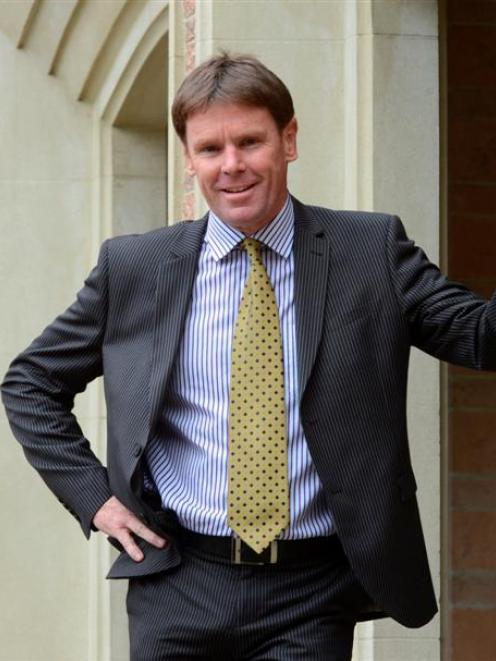Neil Garry will take up  his role as John McGlashan College's new principal  in January next year...