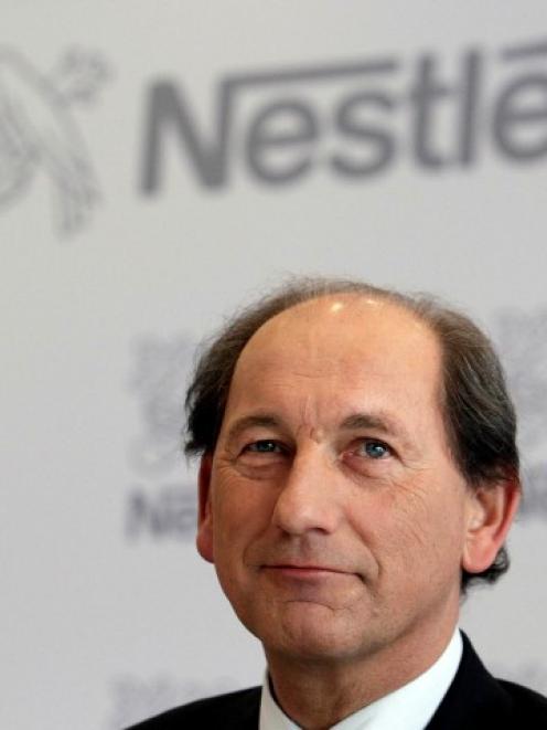 Nestle Chief Executive Officer Paul Bulcke. REUTERS/Denis Balibouse