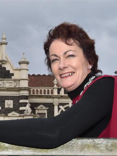 New iD Dunedin Fashion Committee chairwoman Cherry Lucas at Dunedin Railway Station. Photo by...