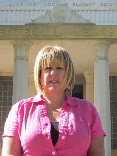 New national Plunket president Tristine Clark outside the Oamaru Plunket Rooms. Photo by Ben Guild.