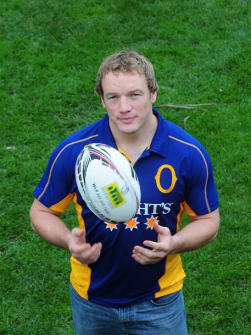 New Otago captain Eben Joubert... "I was surprised to be asked but more humbled." Photo by Craig...