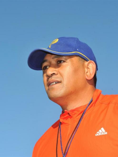 New Taieri premier coach Erik Vaafusuaga. Photo by ODT.