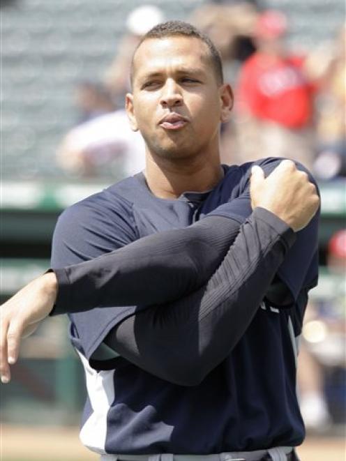 New York Yankees' Alex Rodriguez. Photo by AP.