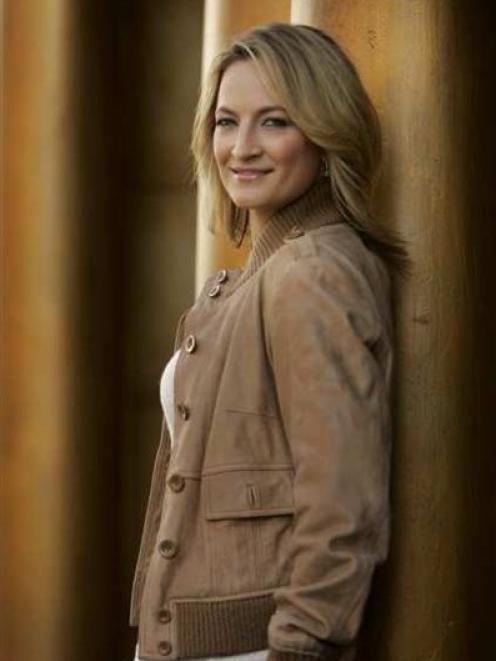 New Zealand actress and stuntwoman Zoe Bell. Photo by Los Angeles Times.