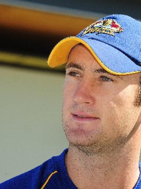 New Zealand and Otago batsman Neil Broom at Otago training yesterday.Photo by Craig Baxter.