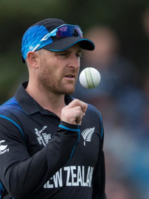 New Zealand cricket captain Brendon McCullum.