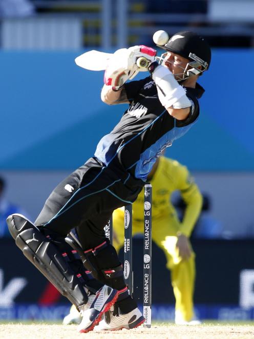 New Zealand's Brendon McCullum. Photo by Reuters.