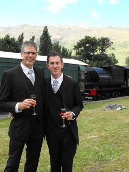 Newlyweds Martin Kohn and Shawn Finlay, formerly of Sydney, are the first gay couple to be...