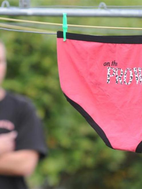 Unease caused by theft of panties spurs action