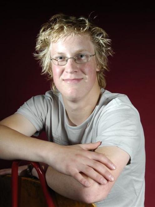 Nick Swindells is the author of a "real schizophrenic sort of play". Photo by Gregor Richardson.
