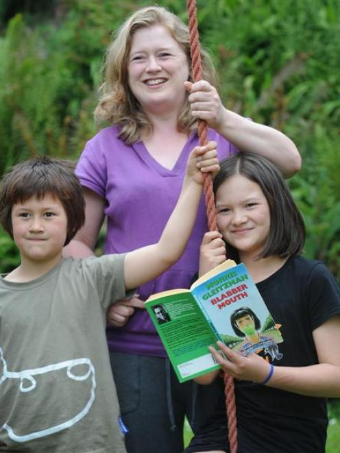 Nicola Pye enjoys home-schooling her children Harper (left) and Liberty (right) Thein-Pye at...