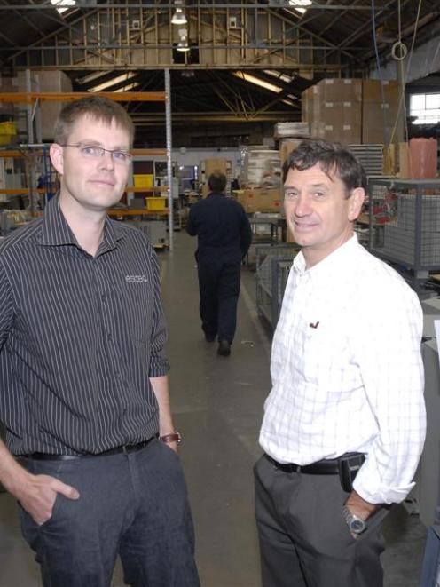 Nigel Bamford (Escea) and John Whitaker (Farra Engineering) are working together to help reduce...