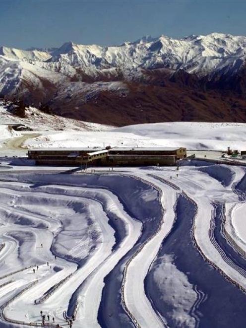 Nordic skiing trails on the Snow Farm, on the Pisa Range. Photo supplied.