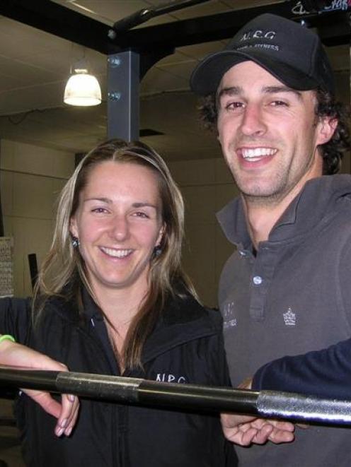 NRG Health and Fitness owners Chantel and Mark Knox have found establishing a gym in Cromwell to...