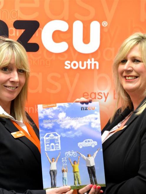 NZ Credit Union South multibranch manager Michelle Robinson (left) and chief executive Tania...