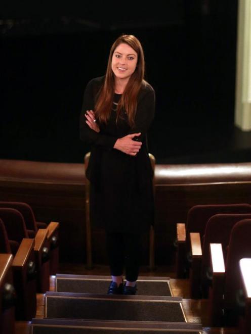 Oamaru Opera House event co-ordinator Sarah Phillips is happy to have received a 2016 Auckland...