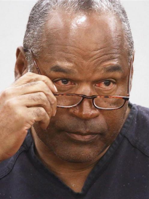 OJ Simpson is seeking parole for convictions on robbery, kidnapping and burglary charges. REUTERS...