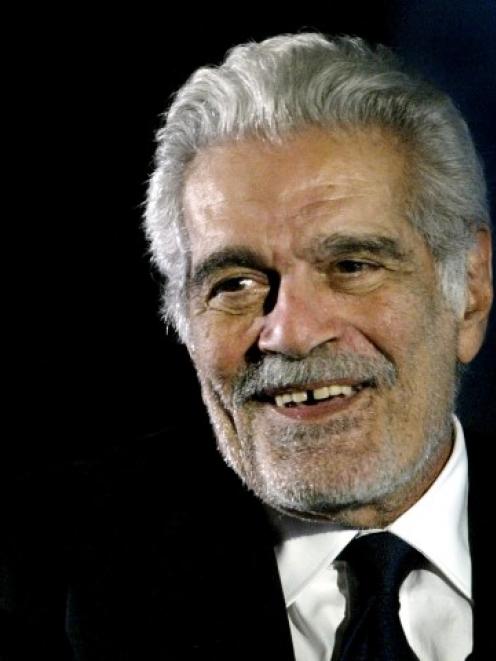 Omar Sharif. Photo Reuters