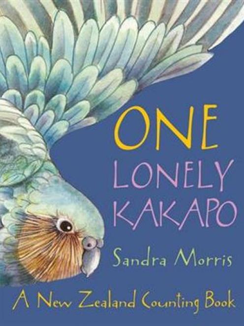 ONE LONELY KAKAPO<br><b>
A New Zealand Counting Book Sandra Morris<br></b><i>
New Holland</i>