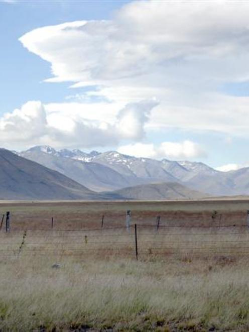 One of the areas earmarked for dairy-farm development in the upper Waitaki - Five Rivers on Lake...