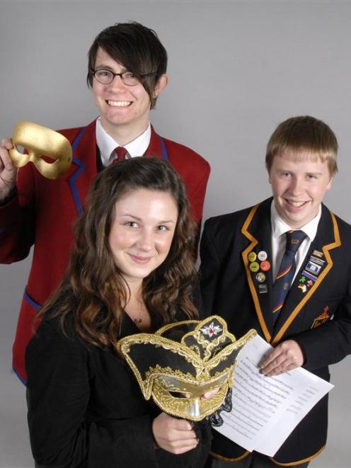 top-scoring Trinity Guildhall grade 5 speech and drama examination students Ted Greensmith-West ...