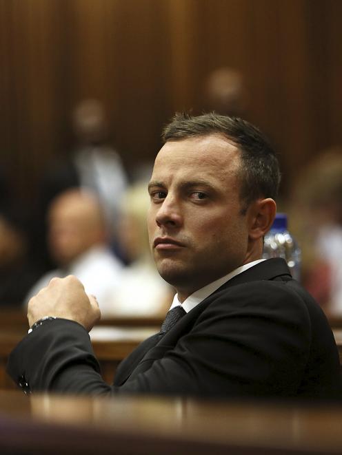 Oscar Pistorius during his trial. Photo: Reuters
