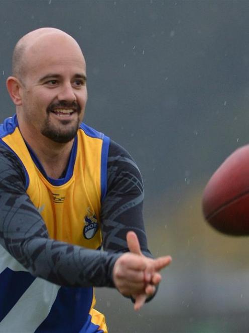 Otago AFL president Michael Bruhn: ''There are a lot of people who haven't played before, so we...