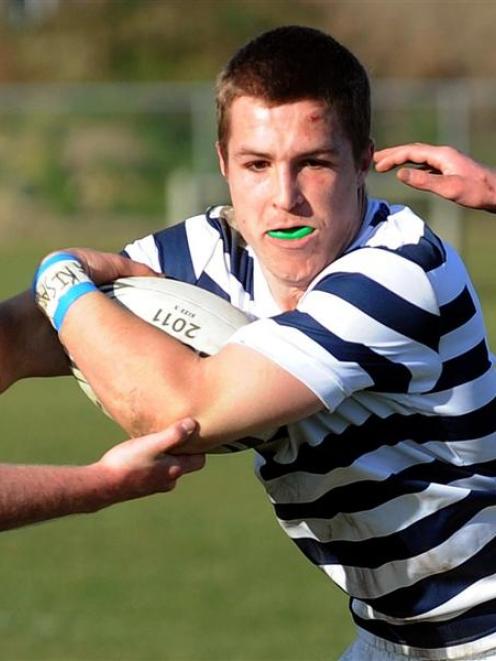 Otago Boys' High School First XV captain Michael Collins has been signed by the Otago union and...