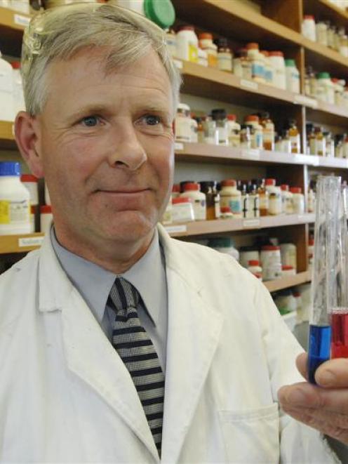 Otago Boys High School head of science Allan Garbutt hopes his passion for science will rub off...