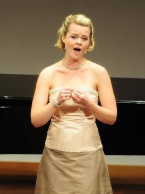 Otago Daily Times Aria competition winner Joanna Foote plans to continue her studies in the...