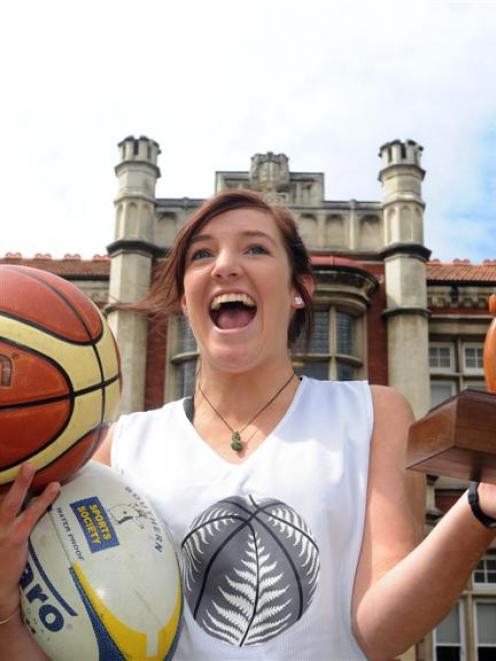 Otago Girls High School pupil Dayna Turnbull was named junior sports woman of the year at the...