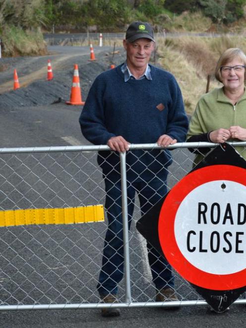 Otago Peninsula farmers Bob and Sharron Morris say farming will become more expensive if repairs...