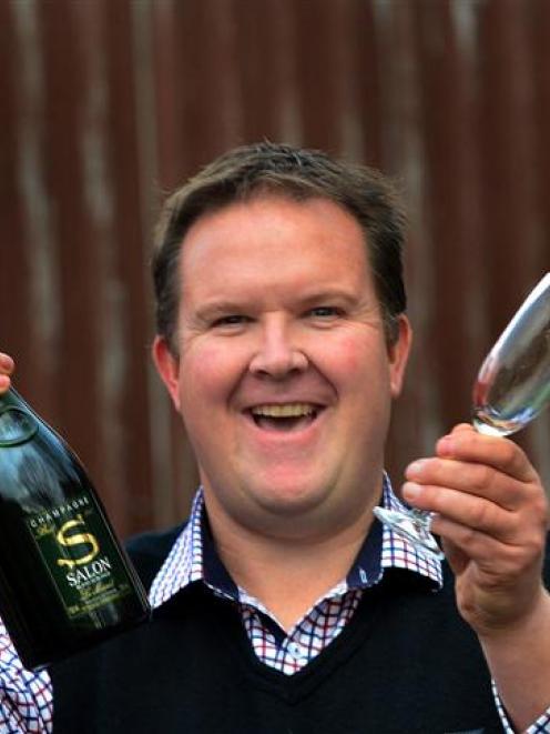 Otago Polytechnic Associate Prof Richard Mitchell says the story behind a bottle of Champagne is...