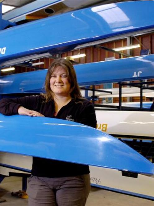 Otago rowing manager Sonya Walker at the Otago University Aquatic Centre. Photo by Jane Dawber.