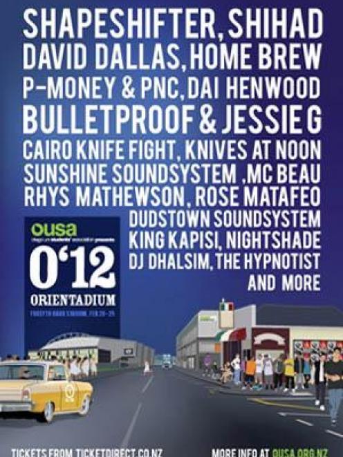 OUSA 2012 events poster.